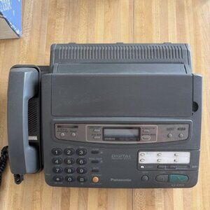 Panasonic KX-F750 Fax Copier Telephone Machine - Working + 4 rolls Fax Paper